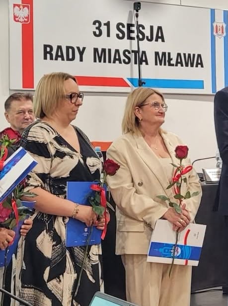Nagrody Burmistrza Miasta Mława dla nauczycielek ZPO1