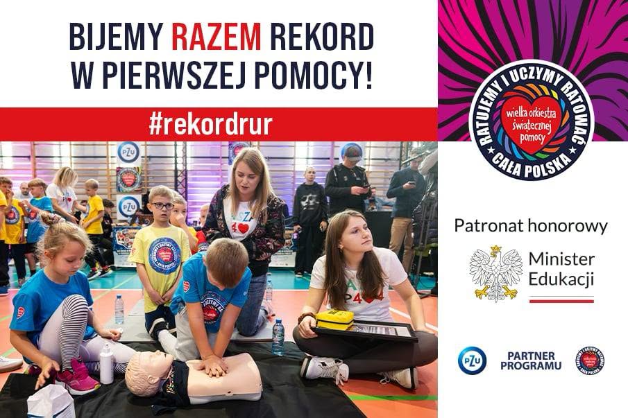 Bijemy Rekord w pierwszej pomocy!